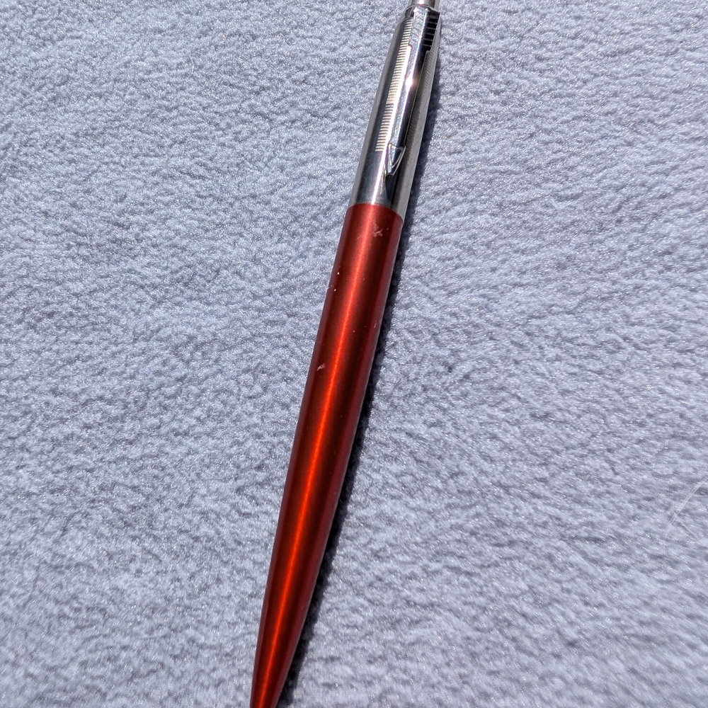 ParkerJotter 125th Anniversary Orange and Silver Ballpoint Pen